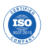 ISO 9001:2015 certified